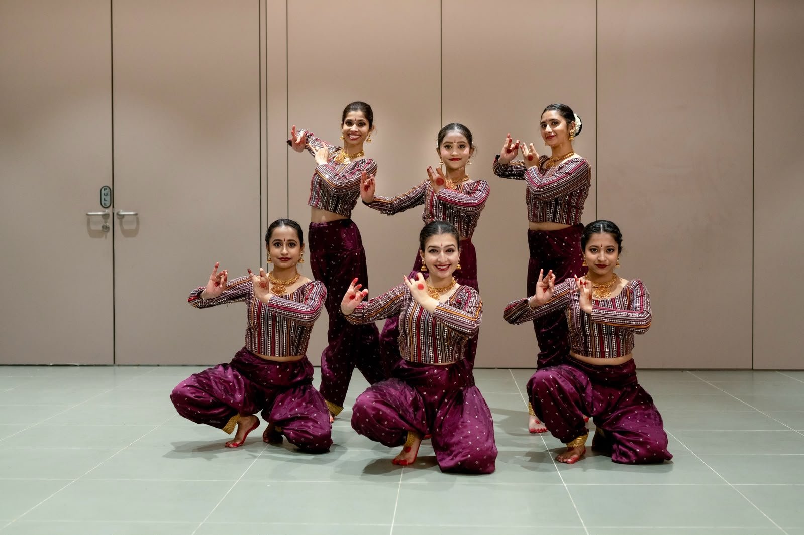 Indian Shakti dancers - Group Choreography